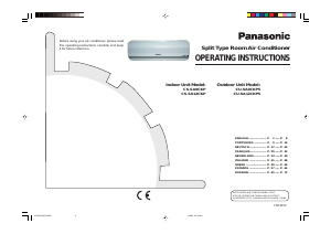 Manual Panasonic CS-SA9CKP Air Conditioner