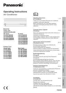 Manual de uso Panasonic CS-E12QKEW Aire acondicionado