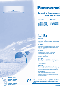 Manual Panasonic CS-MRE9MKE Air Conditioner