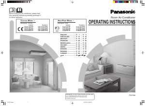 Manual de uso Panasonic CS-V24CTP Aire acondicionado