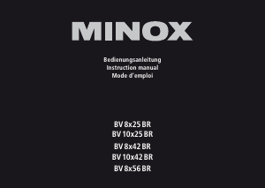 Bedienungsanleitung MINOX BV 8x25 BR Fernglas