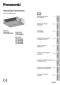 Manual Panasonic CS-E18RD3EAW Air Conditioner