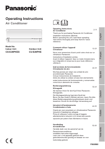 Manual de uso Panasonic CS-E28PKES Aire acondicionado
