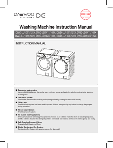 Handleiding Daewoo DWDL1221 Wasmachine