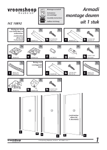 Manuale Vroomshoop Armadi Anta