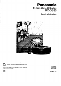 Handleiding Panasonic RX-DS35 Stereoset