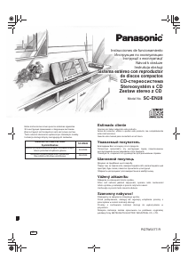 Manual de uso Panasonic SC-EN28 Set de estéreo