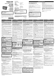 Mode d’emploi Panasonic RF-2400EG Radio