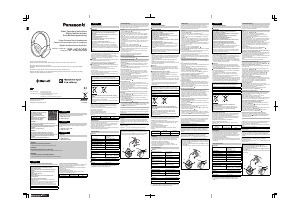 Manual Panasonic RP-HD305BE Headphone