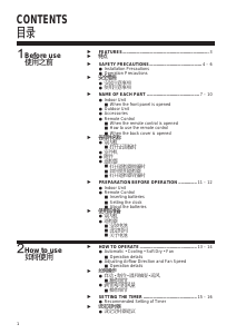 Manual Panasonic CS-C95KH Air Conditioner