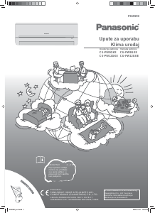 Priručnik Panasonic CS-PW12GKE Klimatizacijski uređaj