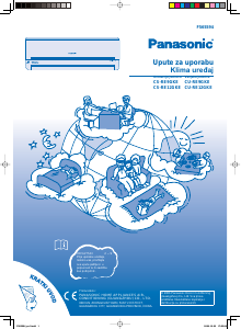 Priručnik Panasonic CS-RE9GKE Klimatizacijski uređaj
