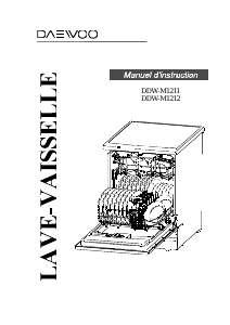 Mode d’emploi Daewoo DDW-M1211 Lave-vaisselle