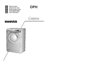 Manual Hoover OPH 147-80 Washing Machine