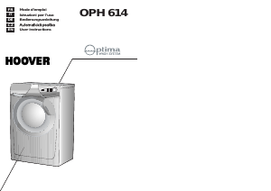 Manuál Hoover OPH 614-86S Pračka
