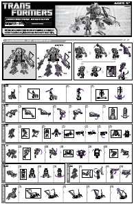 Käyttöohje Hasbro 19993 Transformers Constructicon Devastator