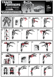 Manual Hasbro 21305 Transformers Battle Ops Bumblebee