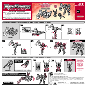 Наръчник Hasbro 80678 Transformers Armada Hoist with Refute Mini-Con