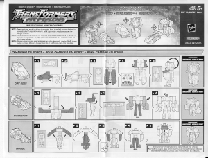 Használati útmutató Hasbro 80712 Transformers Armada Race Mini-Con Team