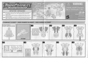 Manual Hasbro 80726 Transformers Armada Jetfire with Comettor Mini-Con