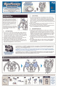 Наръчник Hasbro 80773 Transformers Armada Unicron with Dead End Mini Con