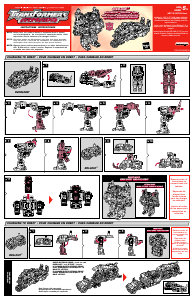 كتيب 80774 Transformers Armada - Overload Hasbro