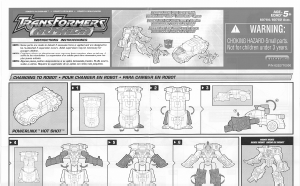 Instrukcja Hasbro 80784 Transformers Armada Hotshot Powerlinx with Jolt Powerlinx