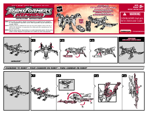 Bruksanvisning Hasbro 80787 Transformers Armada Airazor