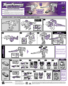 사용 설명서 Hasbro 80790 Transformers Armada Predacon