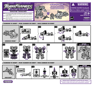 Kullanım kılavuzu Hasbro 80858 Transformers Armada Nemesis Prime