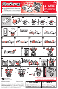 Manual Hasbro 81304 Transformers Alternators Autobot Tracks