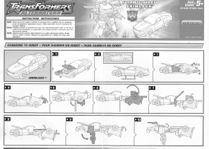 说明书 Hasbro81306 Transformers Alternators Grimlock