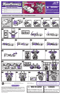 Manual Hasbro 81316 Transformers Alternators Battle Ravage