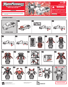 كتيب 81327 Transformers Alternators Optimus Prime Dodge Hasbro