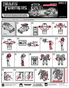 Hướng dẫn sử dụng Hasbro 81413 Transformers Autobot Rescue Ratchet