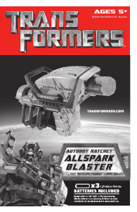 Εγχειρίδιο Hasbro 83540 Transformers Autobot Ratchet Allspark Blaster