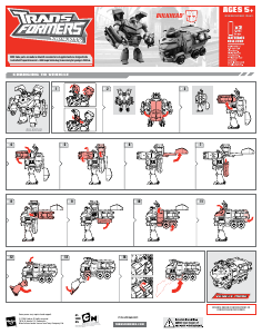 Kullanım kılavuzu Hasbro 83636 Transformers Animated Bulkhead