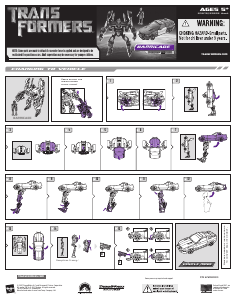 Kasutusjuhend Hasbro 83678 Transformers Barricade Decepticon