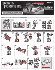 Hướng dẫn sử dụng Hasbro 83766 Transformers Autobot Optimus Prime