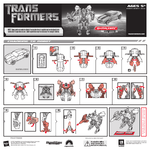 Rokasgrāmata Hasbro 83807 Transformers Autobot Bumblebee