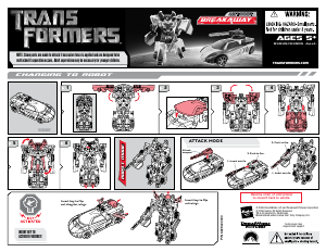 Kasutusjuhend Hasbro 83839 Transformers Autobot Breakaway