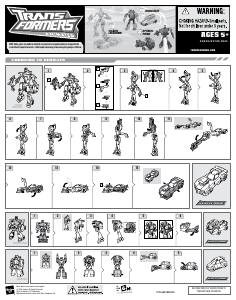 Bedienungsanleitung Hasbro 83843 Transformers Animated Stealth Lockdown