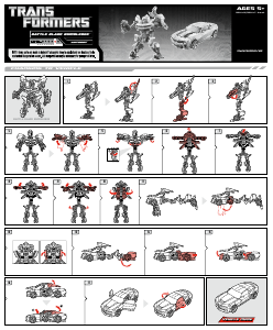 说明书 Hasbro98449 Transformers Battle Blade Bumblebee