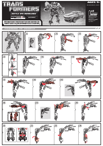 Manual Hasbro 98465 Transformers Battle Ops Bumblebee