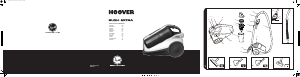 Εγχειρίδιο Hoover TRE 1405 011 Rush Extra Ηλεκτρική σκούπα