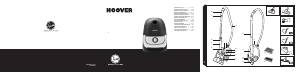 Kullanım kılavuzu Hoover CP70_CP09011 Elektrikli süpürge