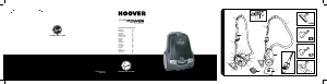 Mode d’emploi Hoover TPP2321 011 PurePower Aspirateur