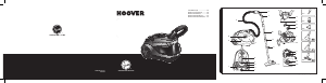 Manual de uso Hoover HYP1610 011 Aspirador