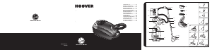 Kullanım kılavuzu Hoover TAT2421021 Elektrikli süpürge