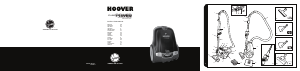 Bruksanvisning Hoover TPP2340 011 PurePower Støvsuger